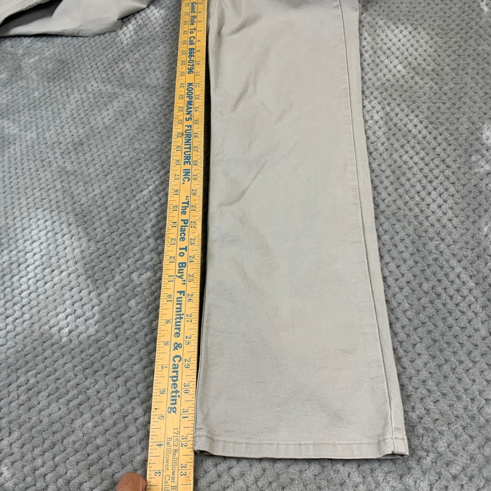 Stio Rivet Canvas Pant Mens 35L Light Khaki Tan Organic Cotton Stretch 200091 - Picture 6 of 11